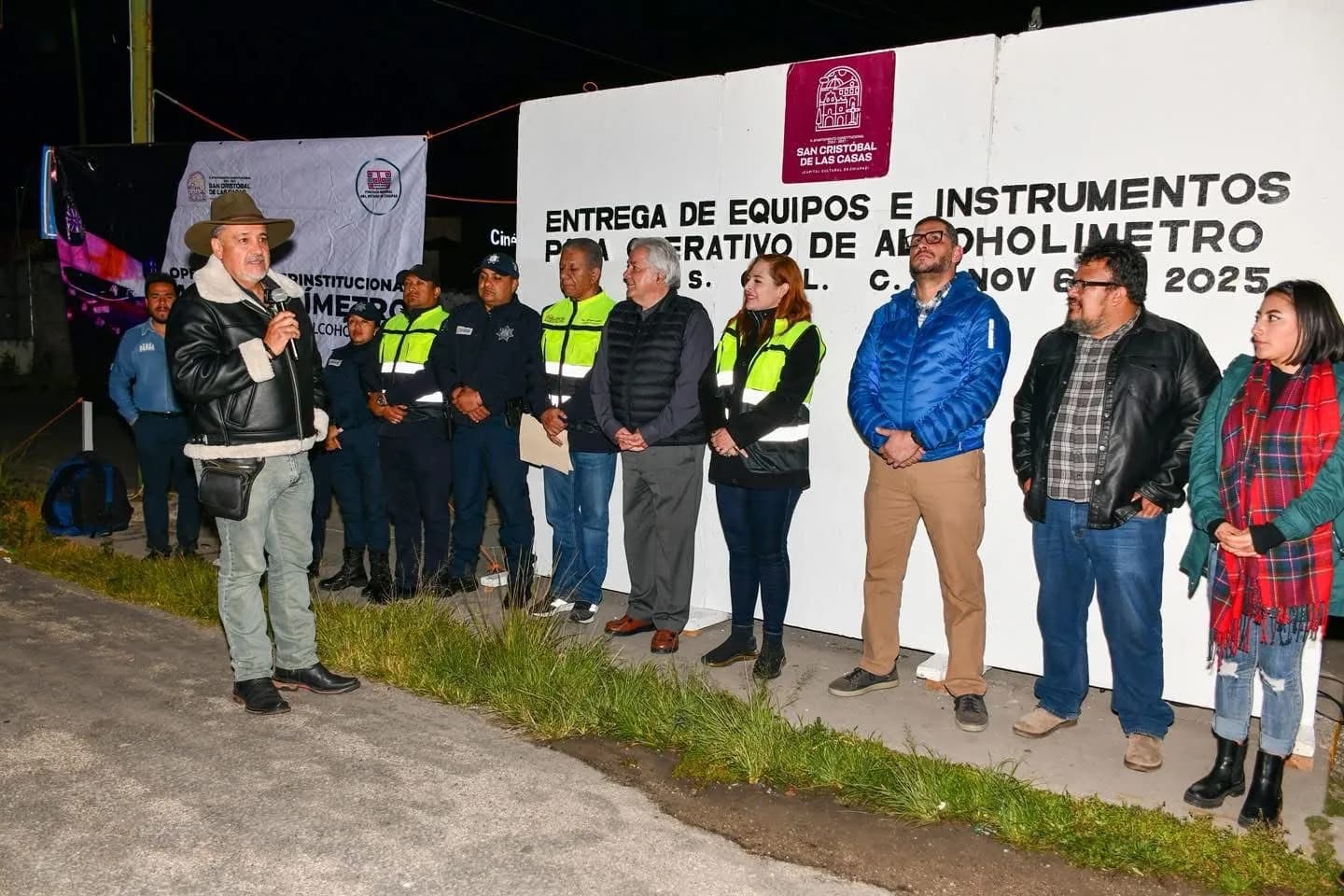 Sector empresarial dona alcoholímetros para fortalecer la prevención y seguridad vial