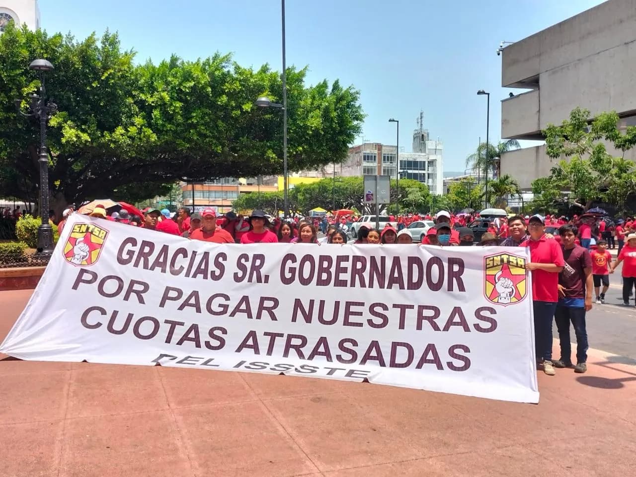 Trabajadores de las diferentes secciones sindicales de Salud reconocen avances en la administración estatal; exigen mejorar servicios del Issste