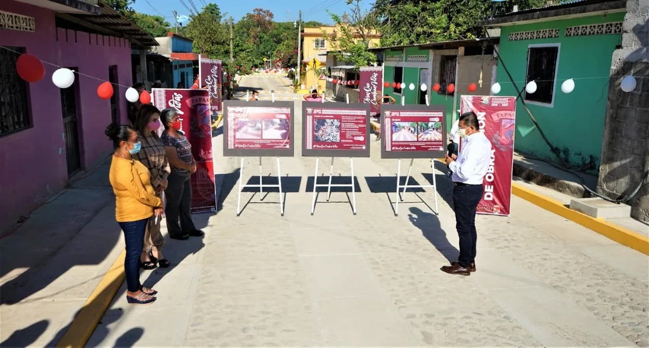 CUMPLIENDO SU PALABRA, AYUNTAMIENTO CONTINÚA LA ENTREGA DE OBRAS DE BENEFICIO SOCIAL