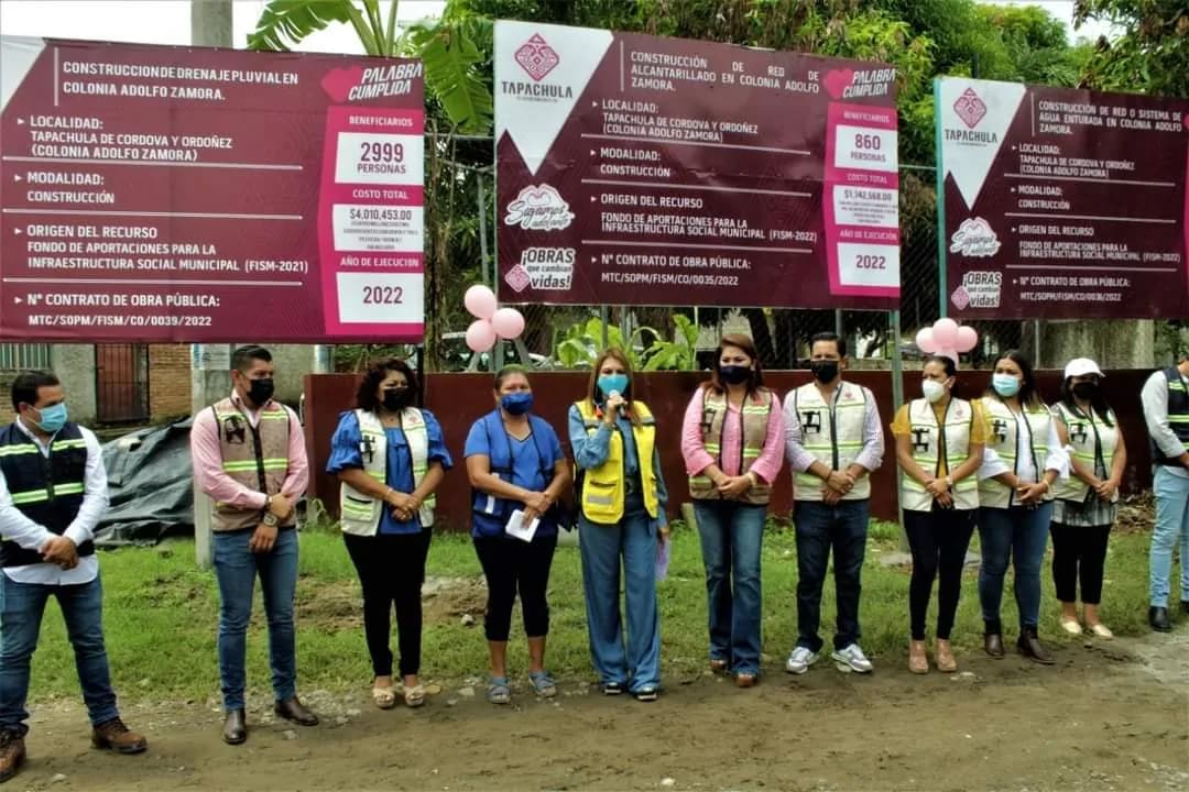 AVANZA LA JUSTICIA SOCIAL EN COLONIAS DE TAPACHULA