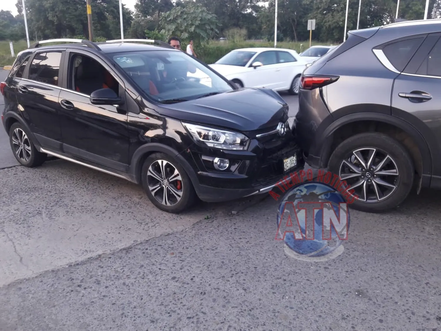Solo daños en accidente