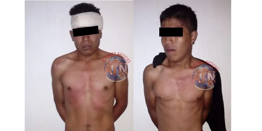 Dos detenidos tras lesionar a una persona en la zona media alta de Tapachula