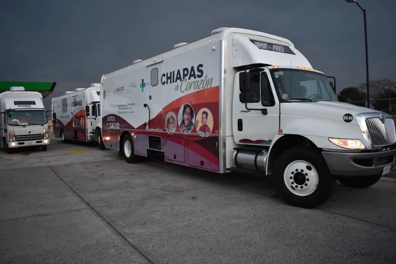 CONVOY DE LA SALUD LLEGA A BRINDAR APOYO A LA POBLACIÓN DE TAPACHULA