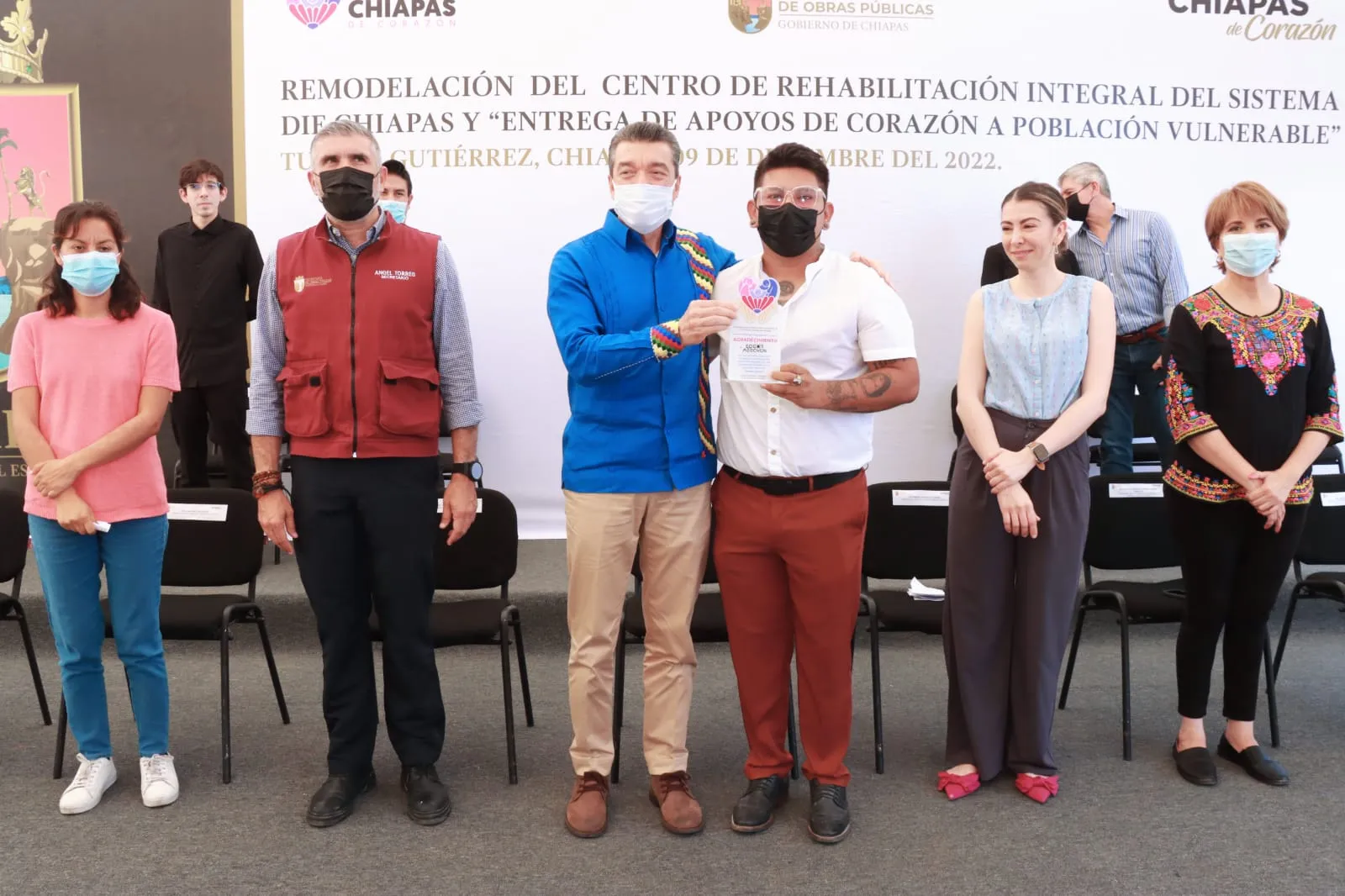 Inaugura Rutilio Escandón remodelación del Centro de Rehabilitación Integral del Sistema DIF Chiapas