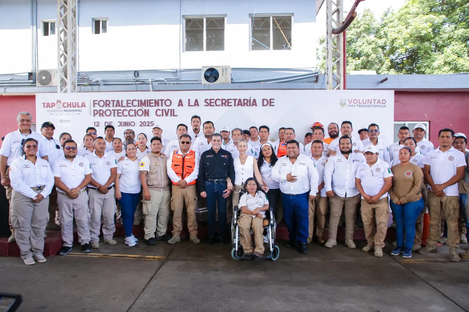 Con un sentido Humanista Fortalecemos a Protección Civil Municipal: Yamil Melgar
