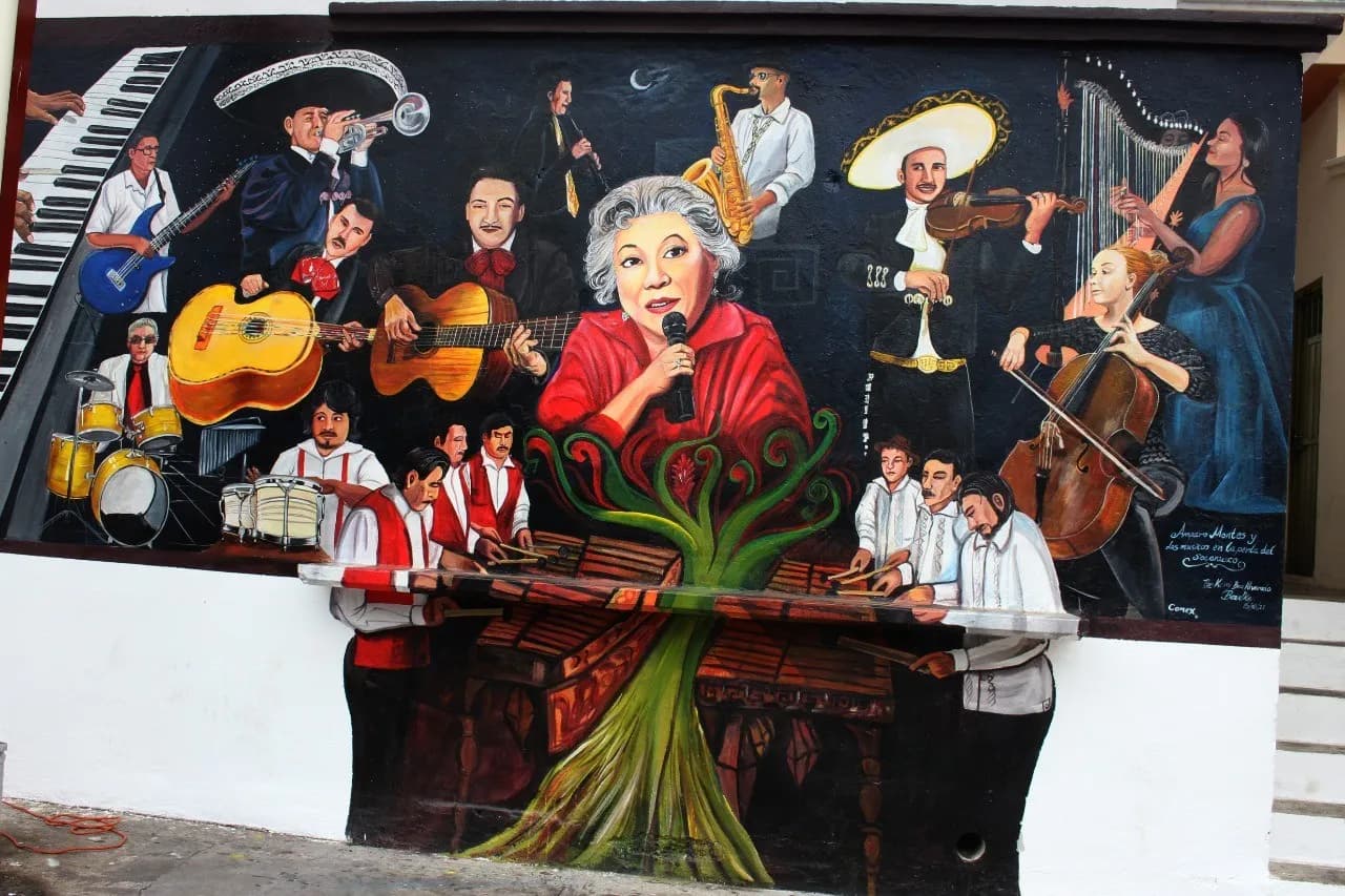 CONMEMORAN 101 ANIVERSARIO DEL NACIMIENTO DE AMPARO MONTES EN TAPACHULA