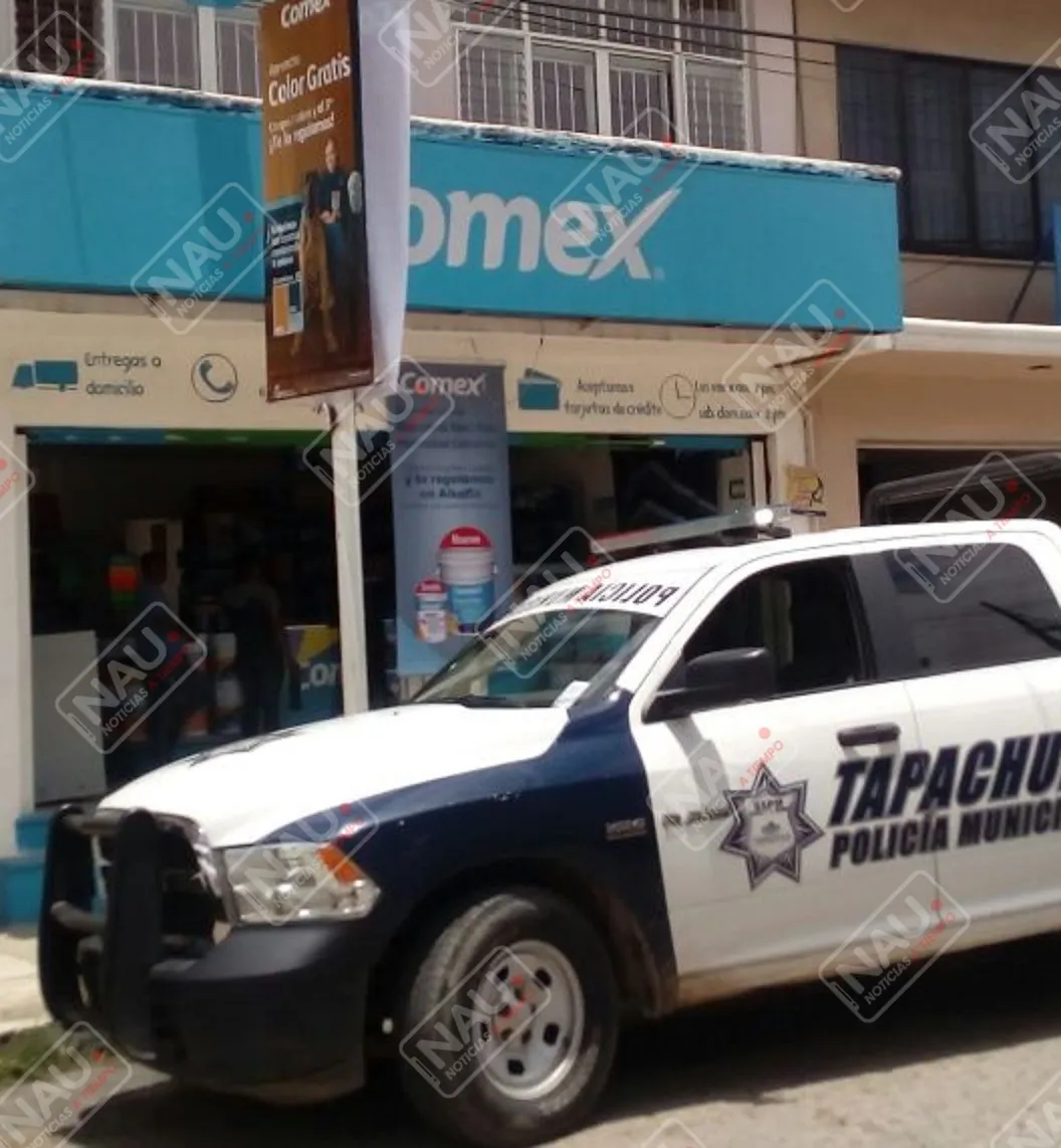 En asalto a tienda Comex se llevan 4 mil pesosEn asalto a tienda Comex se llevan 4 mil pesos