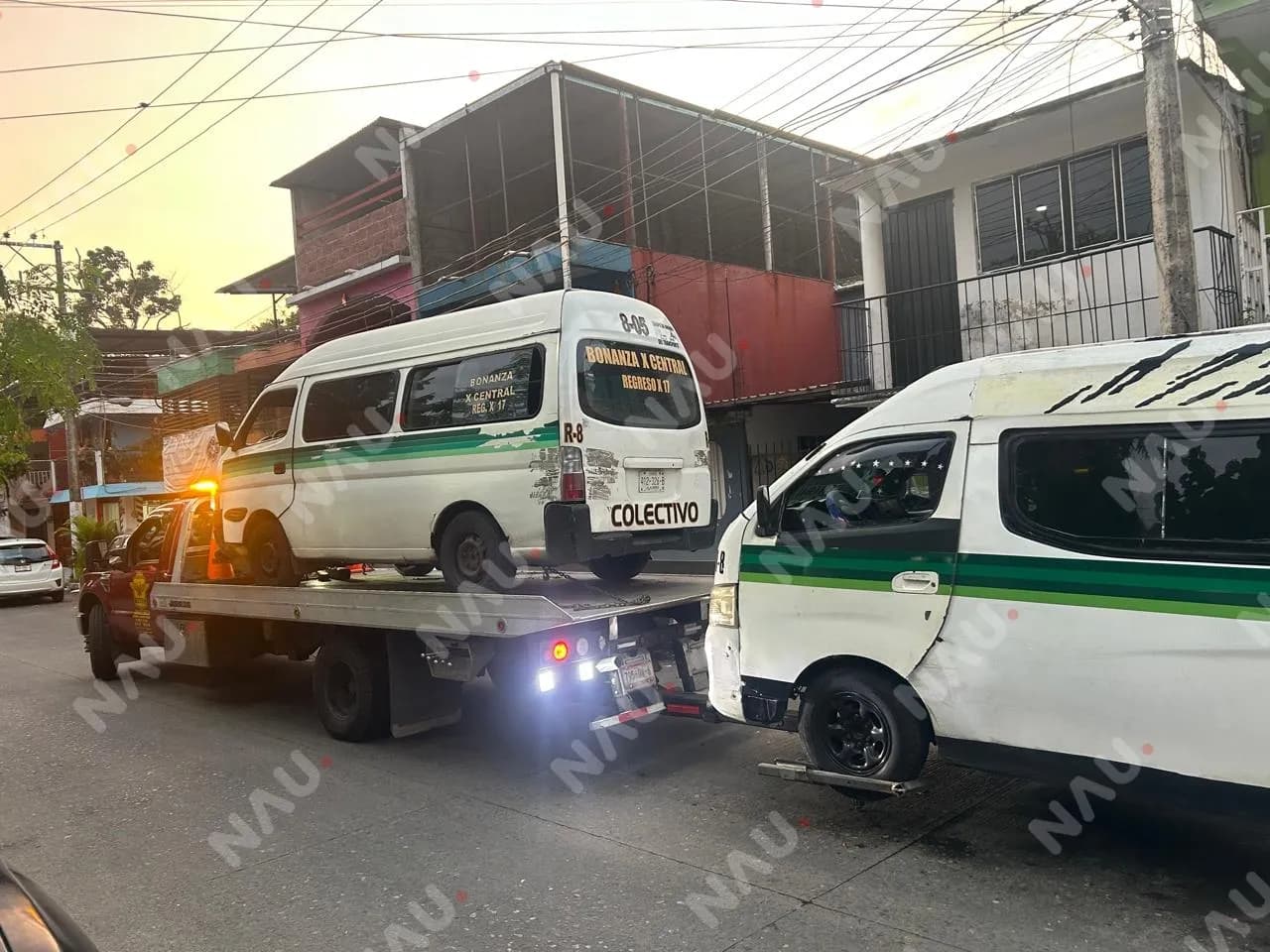 Aseguran Unidades de Transporte Público en Tapachula por Incumplir con Normas