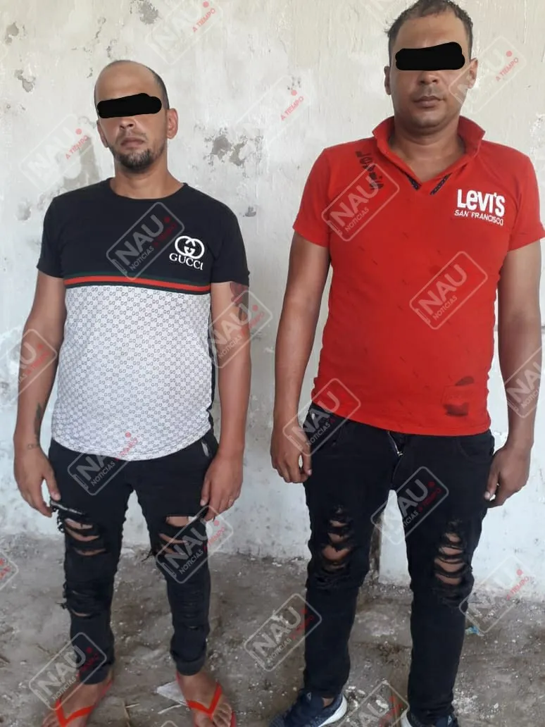 Detienen a dos personas con marihuana