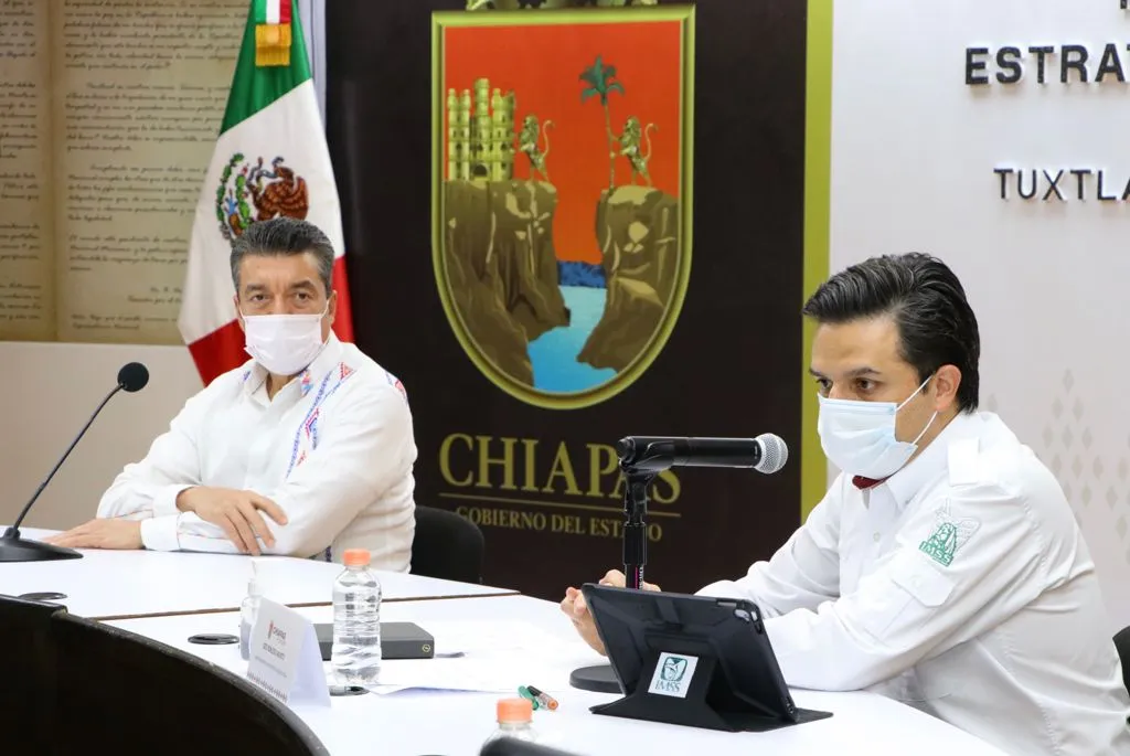 Rutilio Escandón reafirma voluntad para alcanzar meta de vacunación anti COVID-19