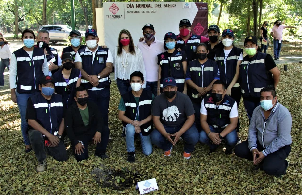 EL AYUNTAMIENTO DE TAPACHULA CONMEMORA EL DÍA MUNDIAL DEL SUELO Y DEL VOLUNTARIADO.