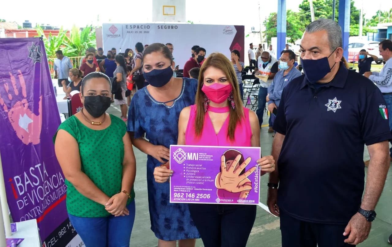 CON PROGRAMA “ESPACIO SEGURO” SE FORTALECE LA TRANQUILIDAD Y BIENESTAR: ROSY URBINA