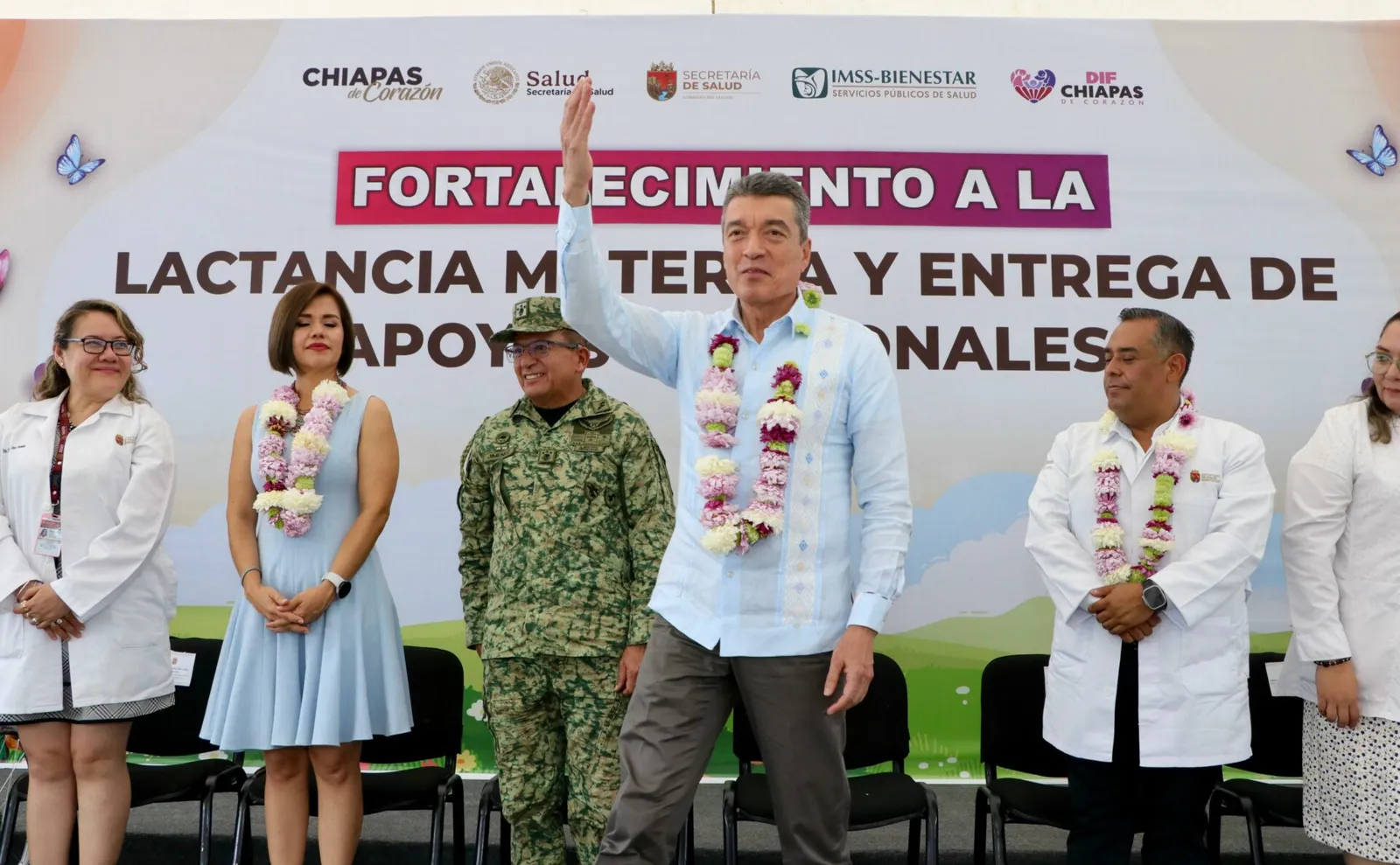Entrega Rutilio Escandón equipamiento para fortalecer el Banco de Leche Humana del Hospital Regional de Tuxtla