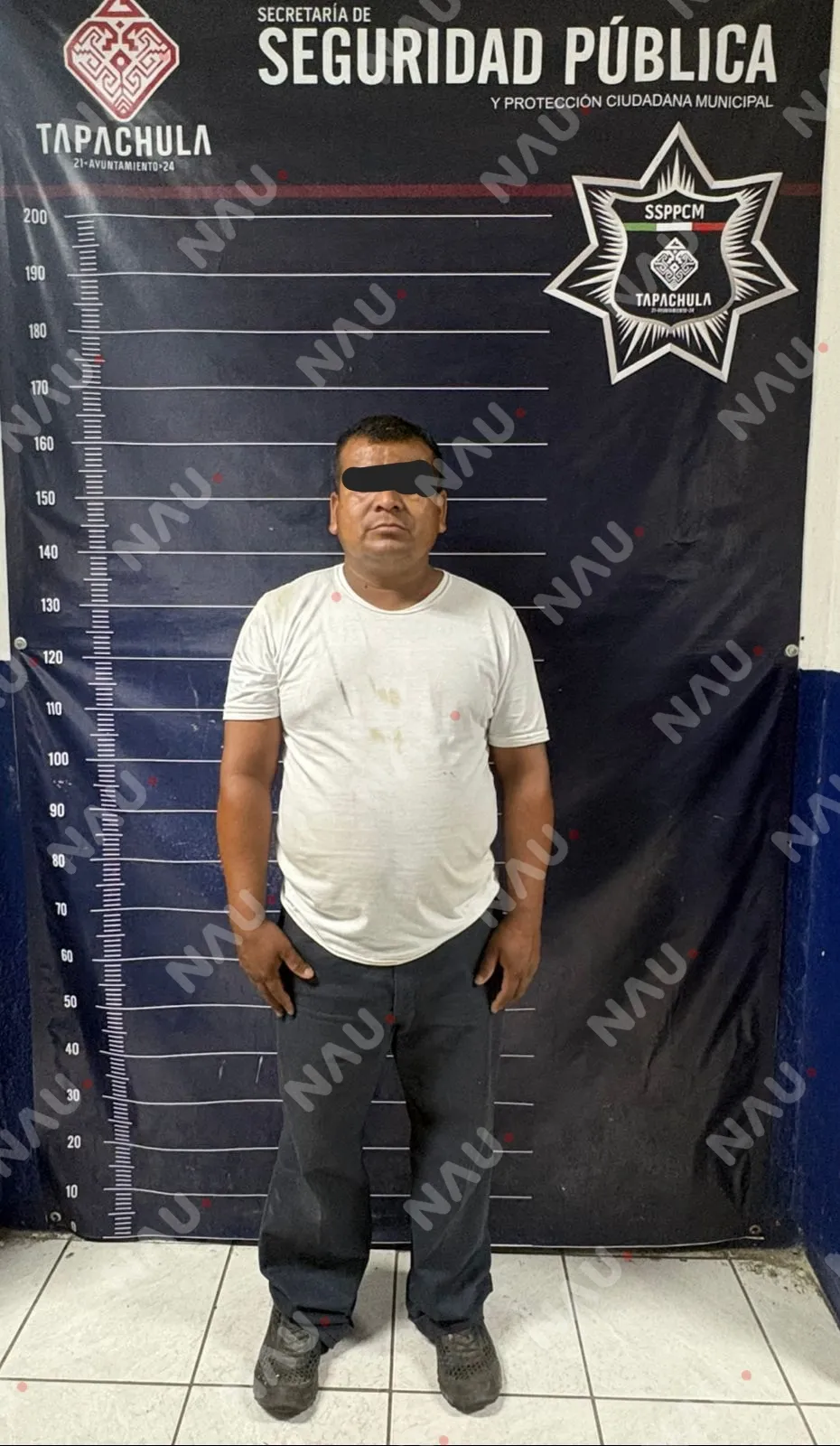 Policía frustra presunto robo en llantera Michelin; un hombre fue detenido