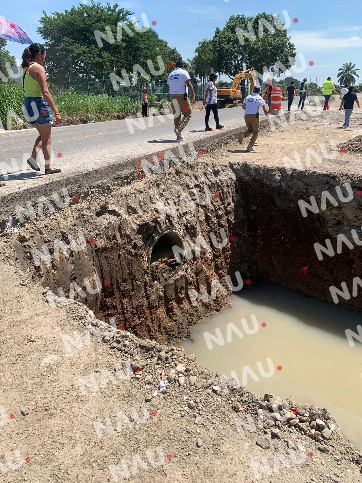 “Vídeo” Habitantes del sur poniente de Tapachula exigen atención ante afectaciones por obra de ampliación del Libramiento Sur