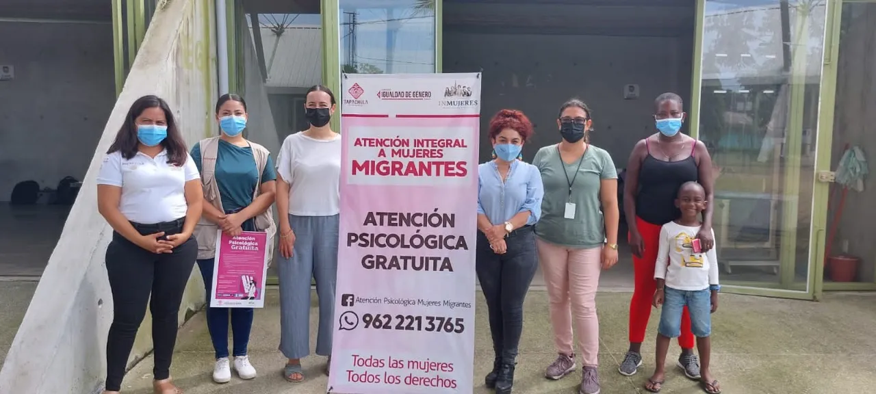 AYUNTAMIENTO DE TAPACHULA BRINDA ATENCIÓN PSICOLÓGICA GRATUITA A MUJERES MIGRANTES
