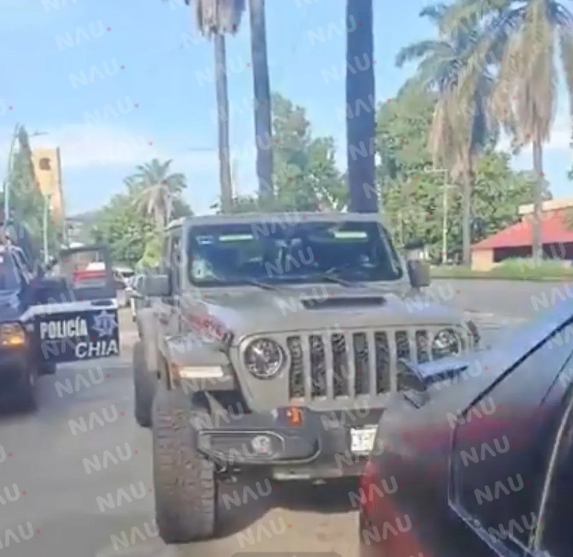 Migrante haitiano causa daños a seis vehículos en Tapachula