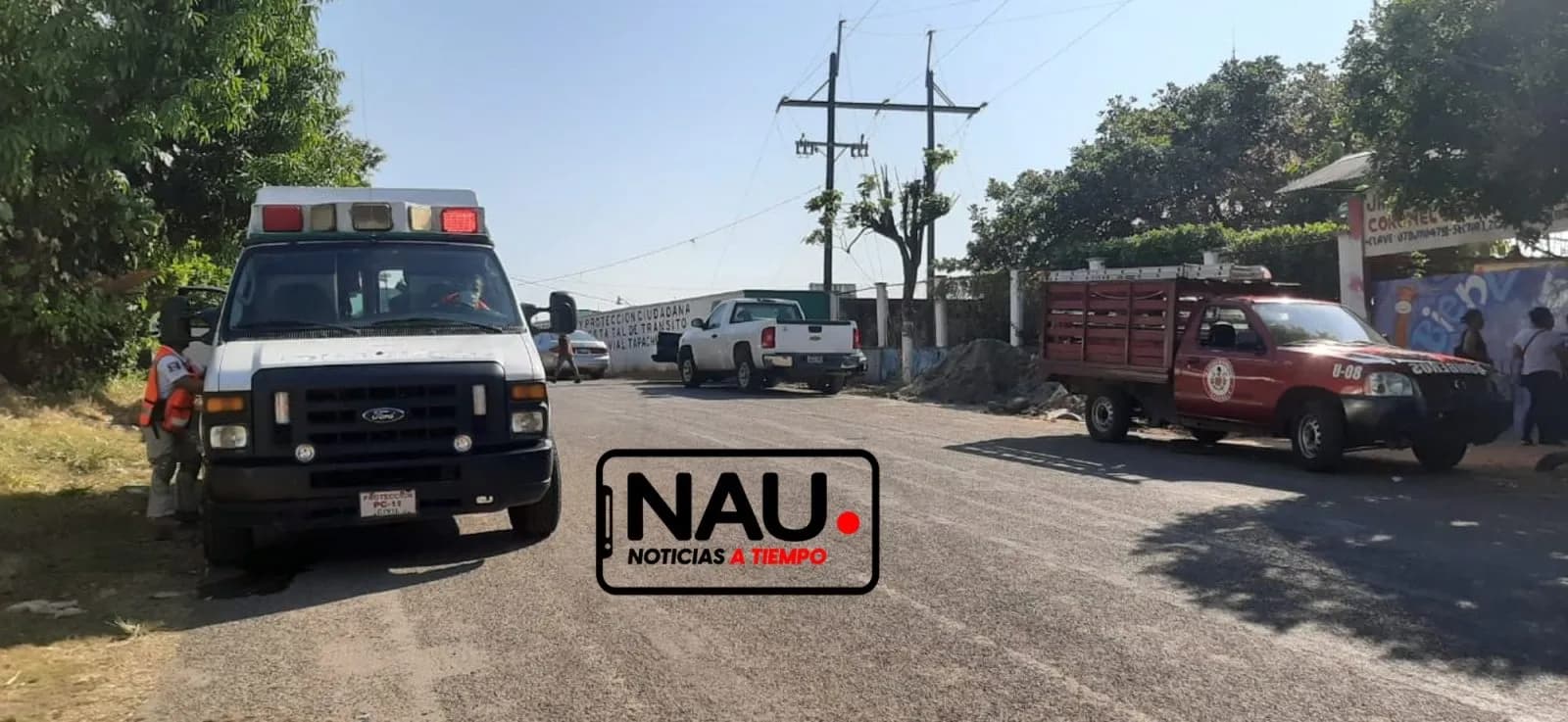 Evacuan a menores de un jardín de niños por fuga de gas