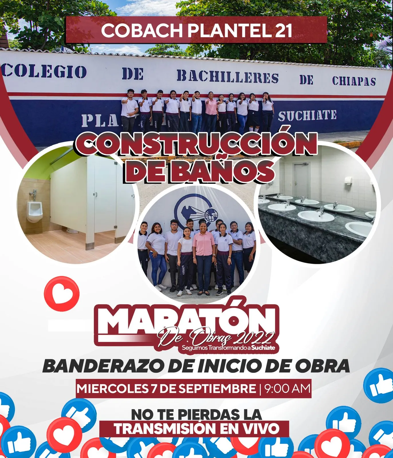 ¡La justicia social llega al COBACH Plantel 21 Suchiate! – Sonia Eloína Hernández Aguilar