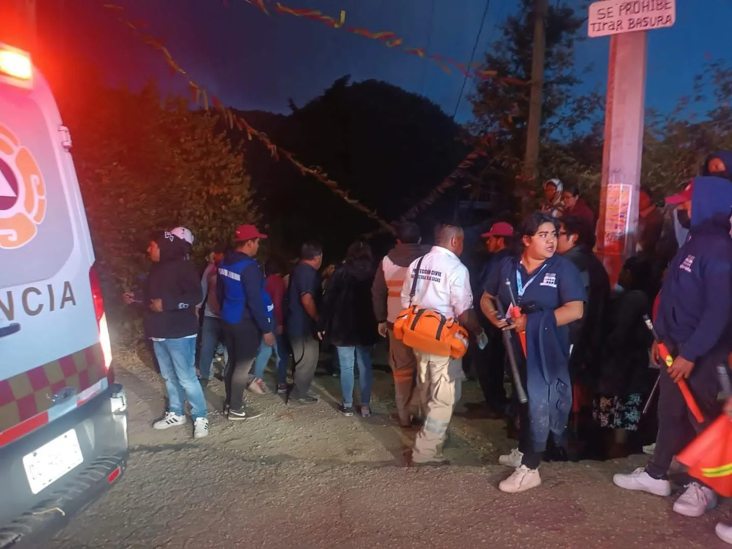 Atiende Protección Civil Municipal a Personas Lesionadas por Atropellamiento en San Cristóbal