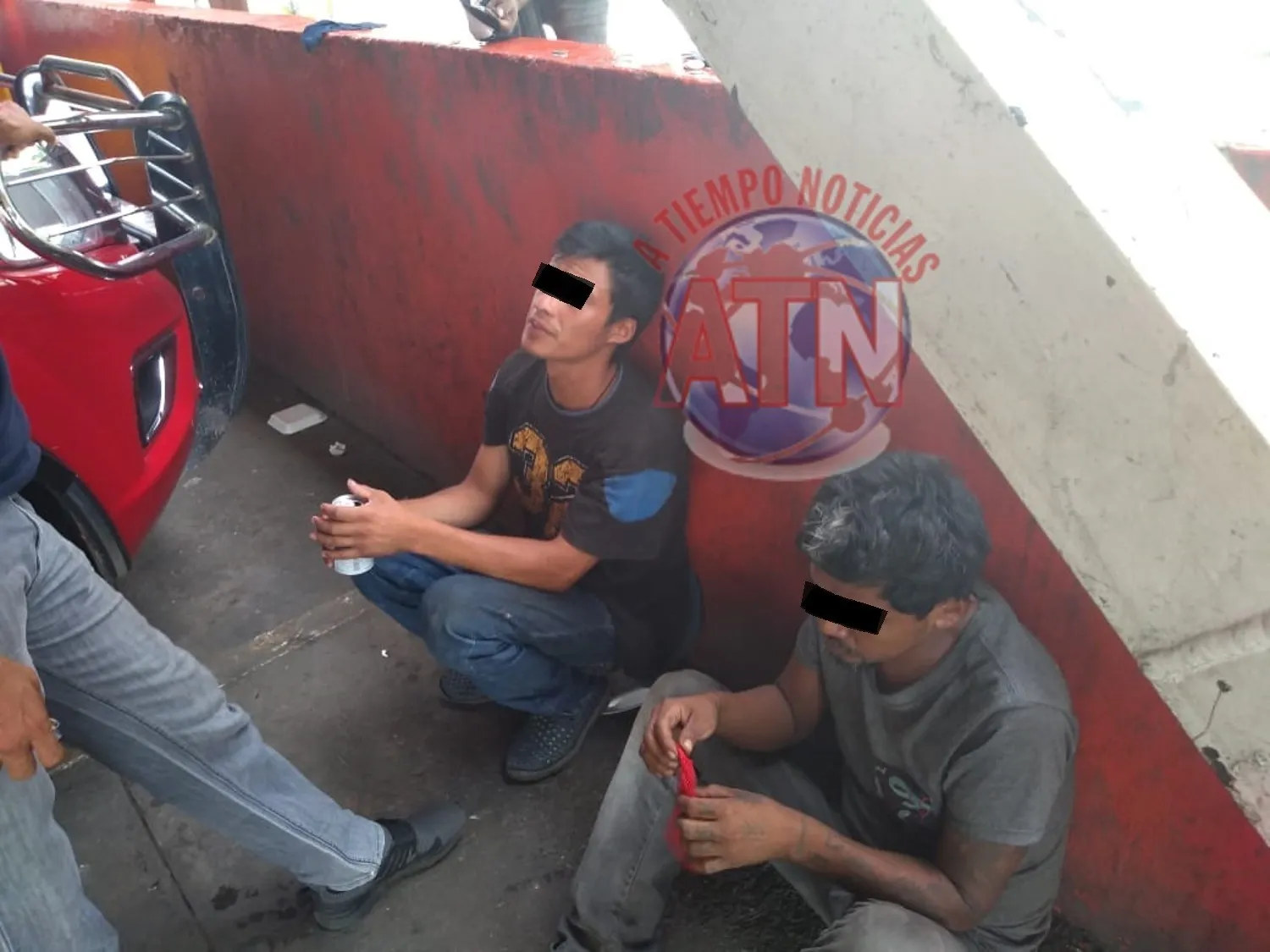Operativos en los estacionamientos públicos de plazas de Tapachula: Dos detenidos