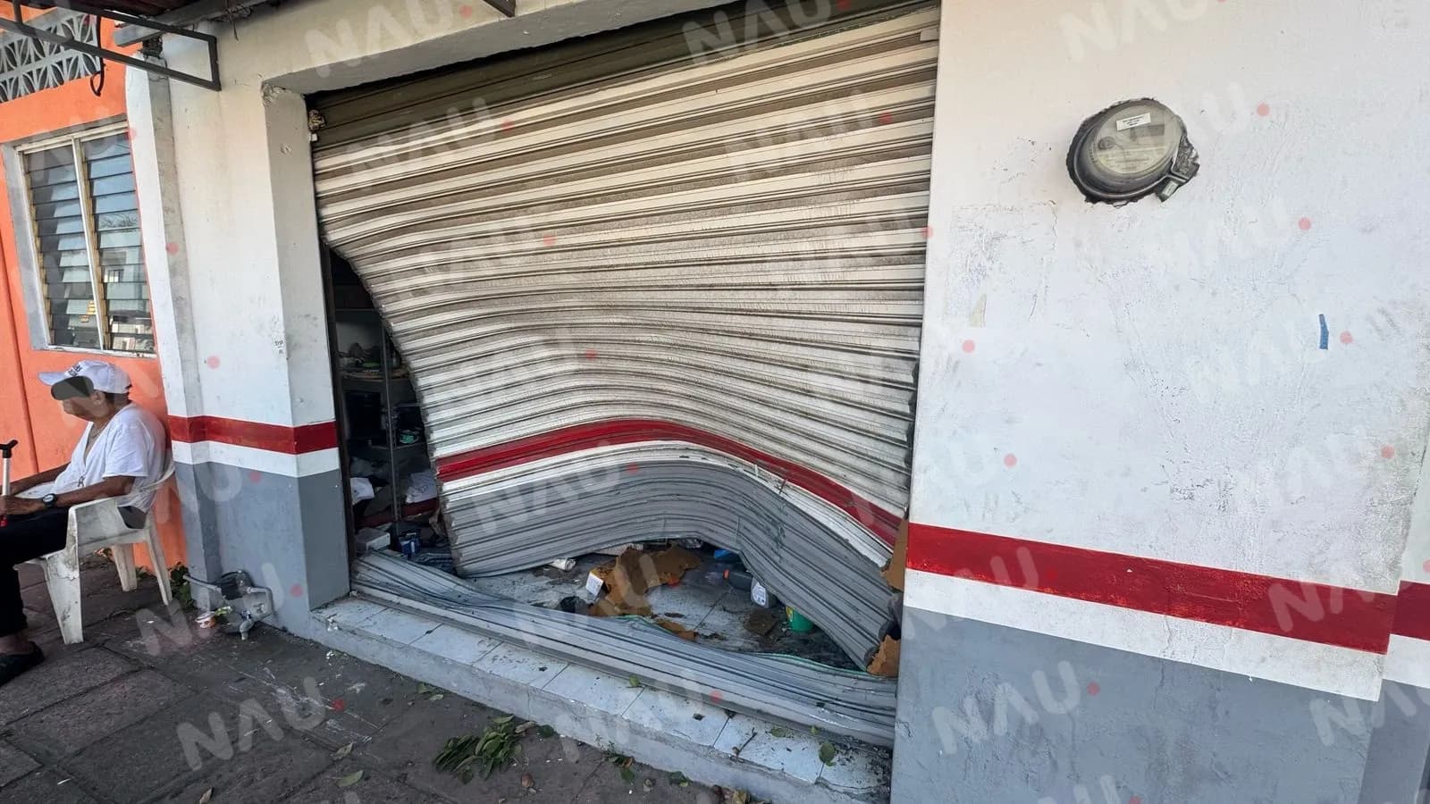 Falla mecánica provoca accidente en Tapachula