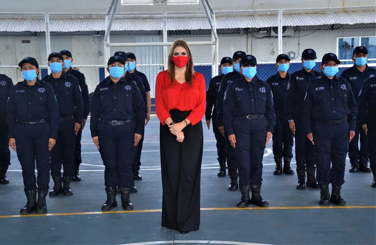 SE FORTALECE LA SEGURIDAD EN TAPACHULA CON 25 NUEVOS ELEMENTOS