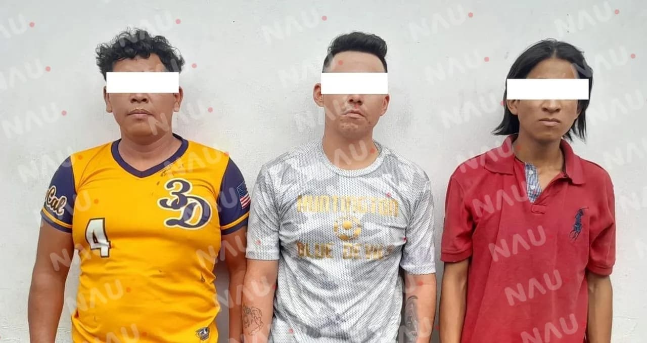 Detienen a tres hombres por posesión de arma de fuego en Tapachula