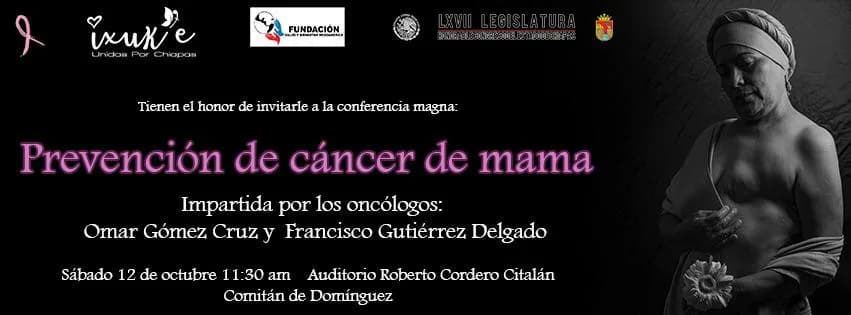 Invitan A La Conferencia Magna “Prevención De Cáncer De Mama”