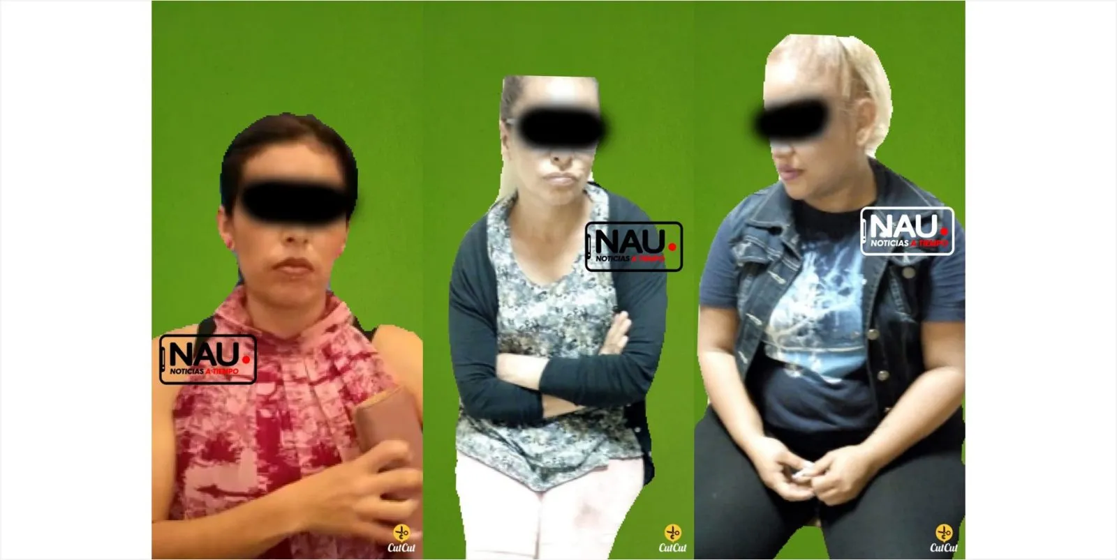 Detienen a tres mujeres acusadas de robo a comercio