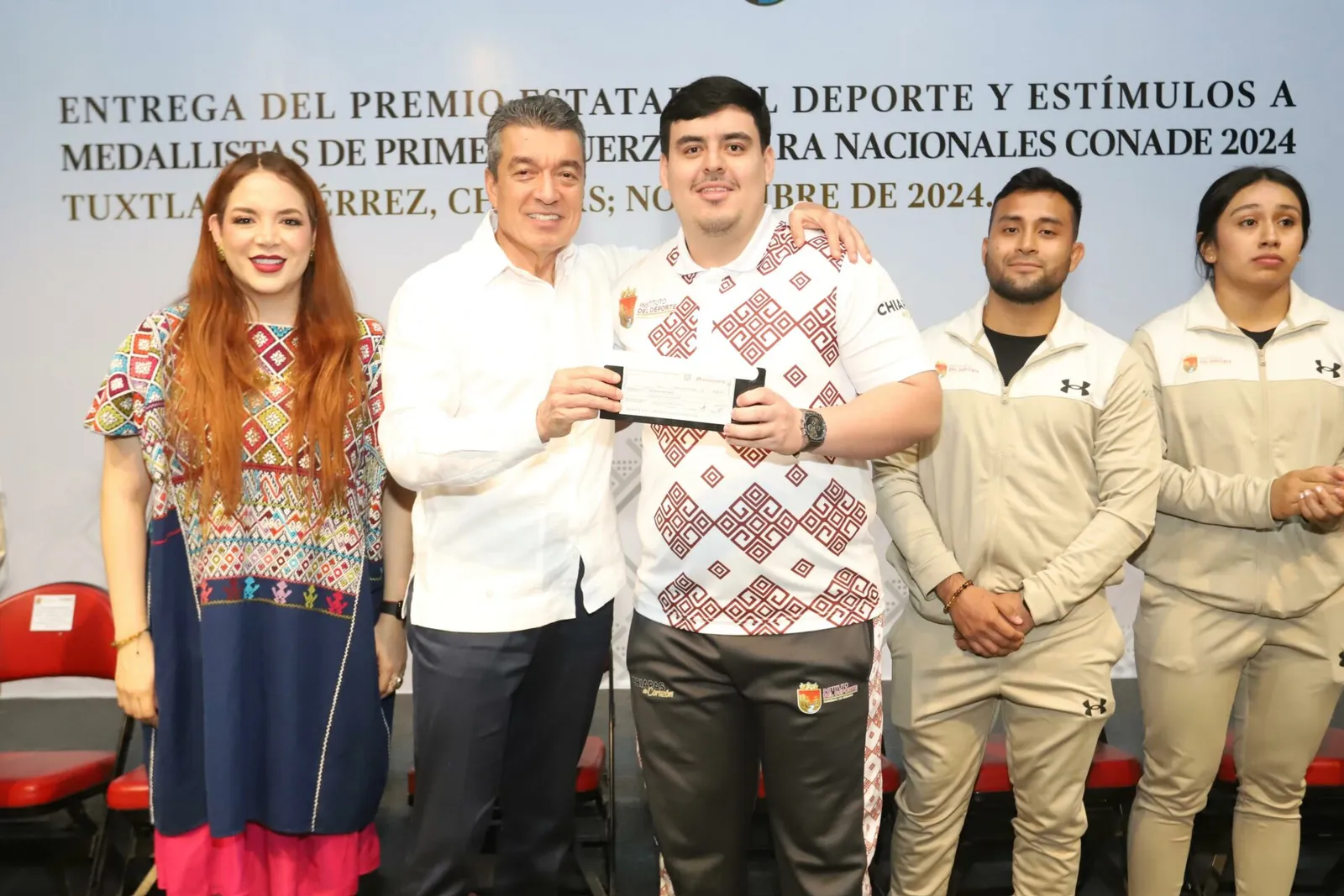 Premio Estatal del Deporte hace justicia a atletas sobresalientes de Chiapas: Rutilio Escandón