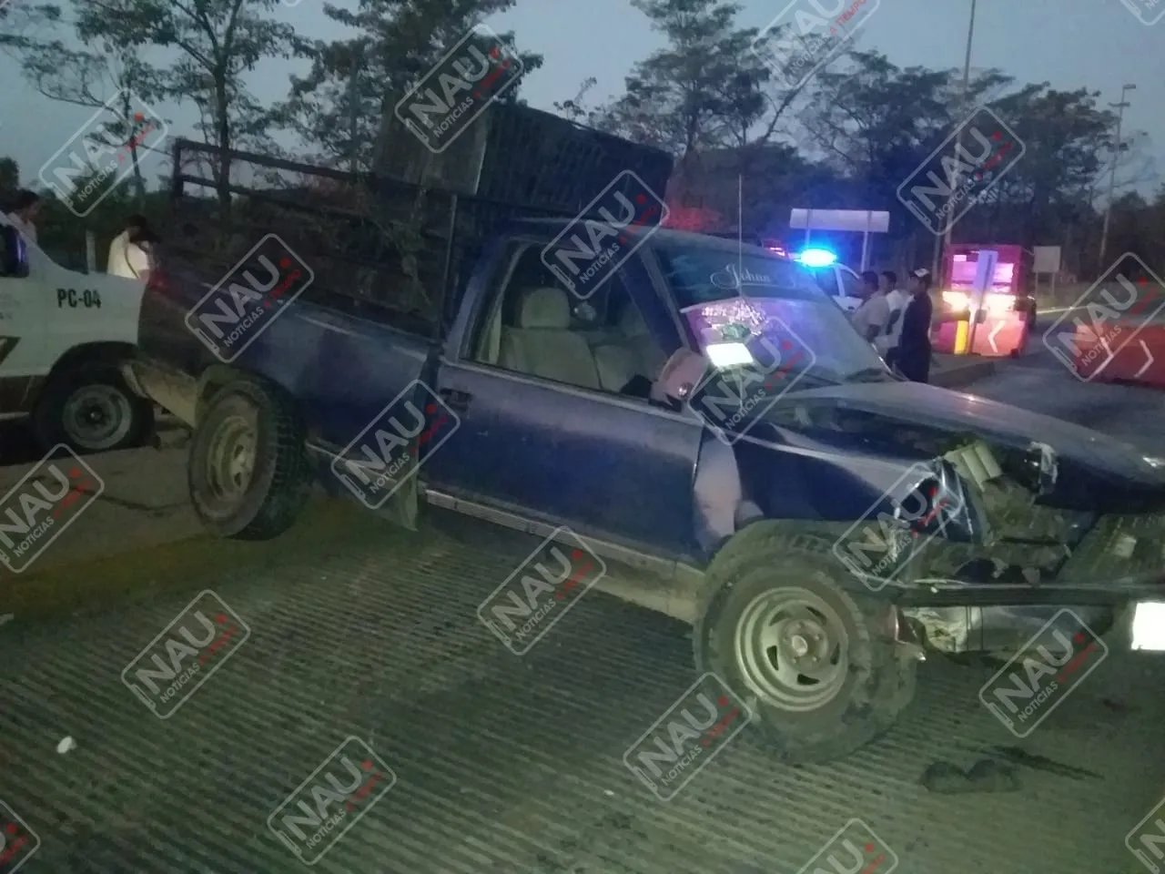 Seis lesionados en accidente en el Tramo Carretero Huixtla – Villa Comaltitlán