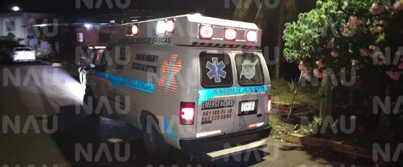 Cae a un afluente durante la madrugada y es rescatado a tiempo en Tapachula