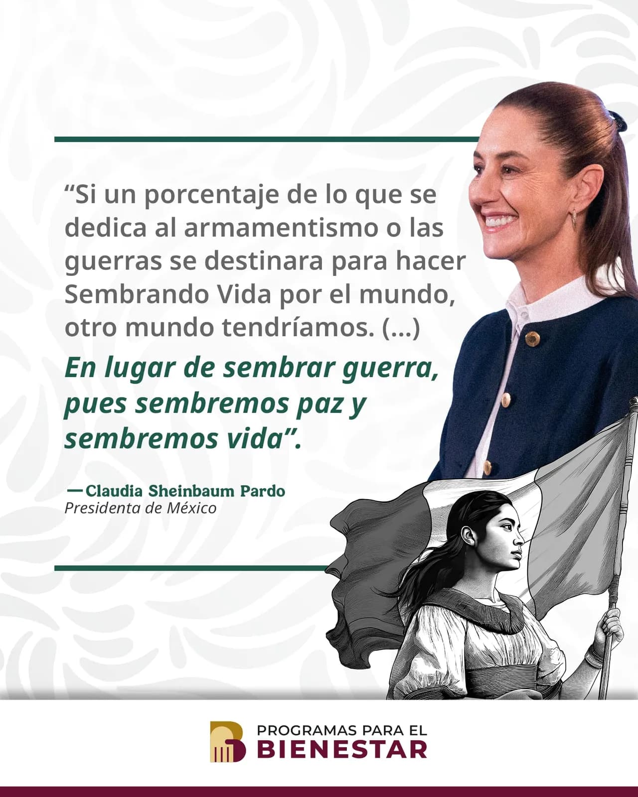 PROGRAMA SEMBRANDO VIDA SERÁ PRESENTADO EN CUMBRE DEL G-20, EN BRASIL