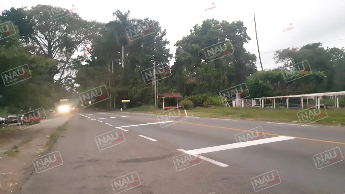Llaman a automovilistas a extremar precauciones por mejoramiento de carretera en el camino conocido como 308 + 200 – Tuxtla Chico