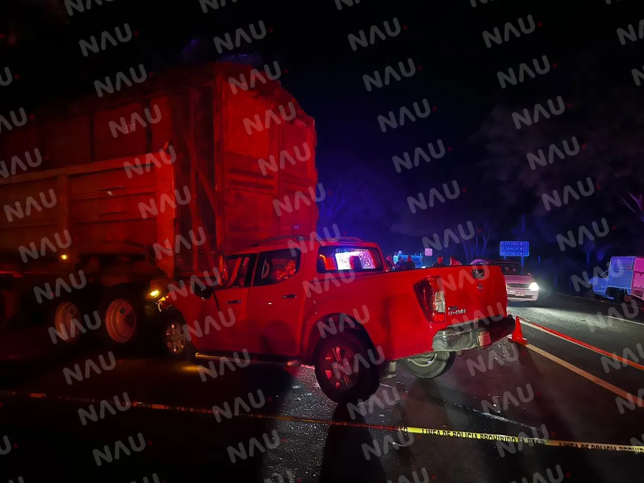 5 muertos y un herido deja choque en la carretera Tapachula – Puerto Madero