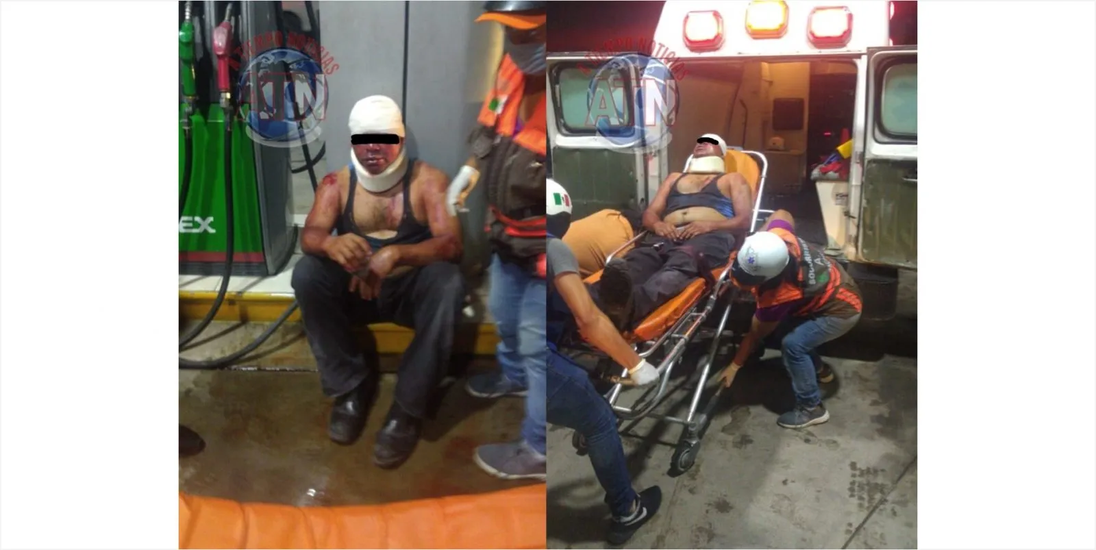 Los Golpearon por chocar contra motociclista
