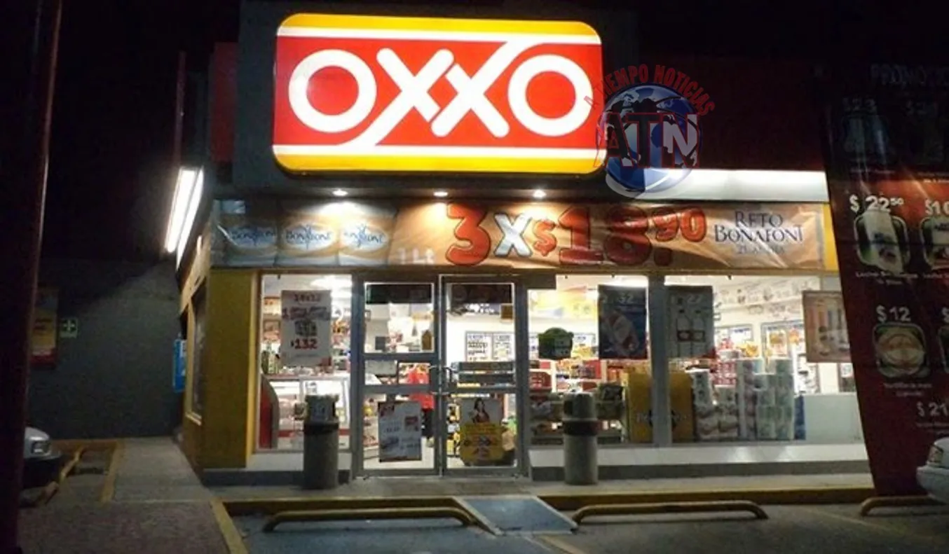 Asaltan tienda Oxxo