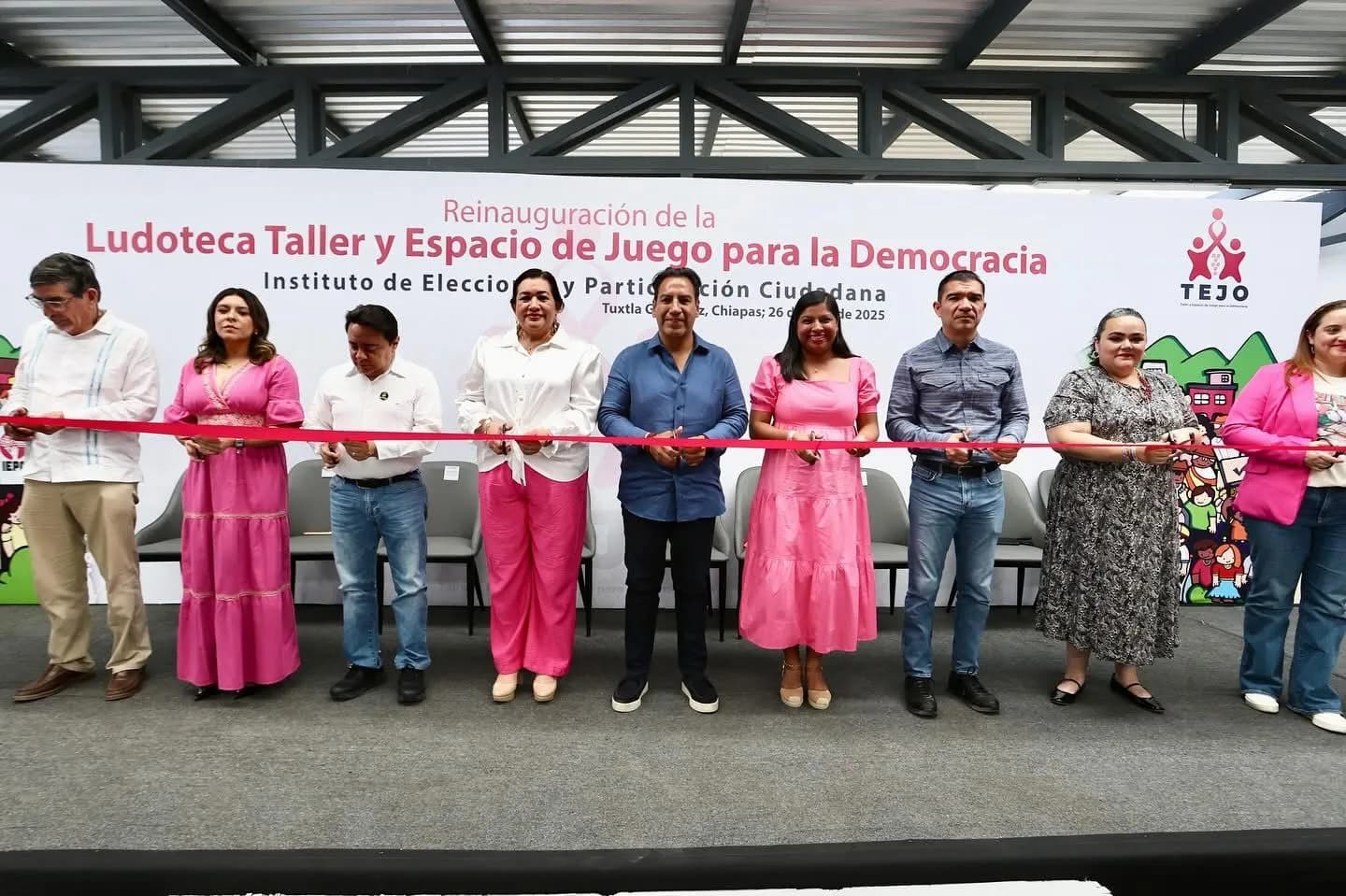 Eduardo Ramírez destaca importancia de la formación democrática desde la infancia