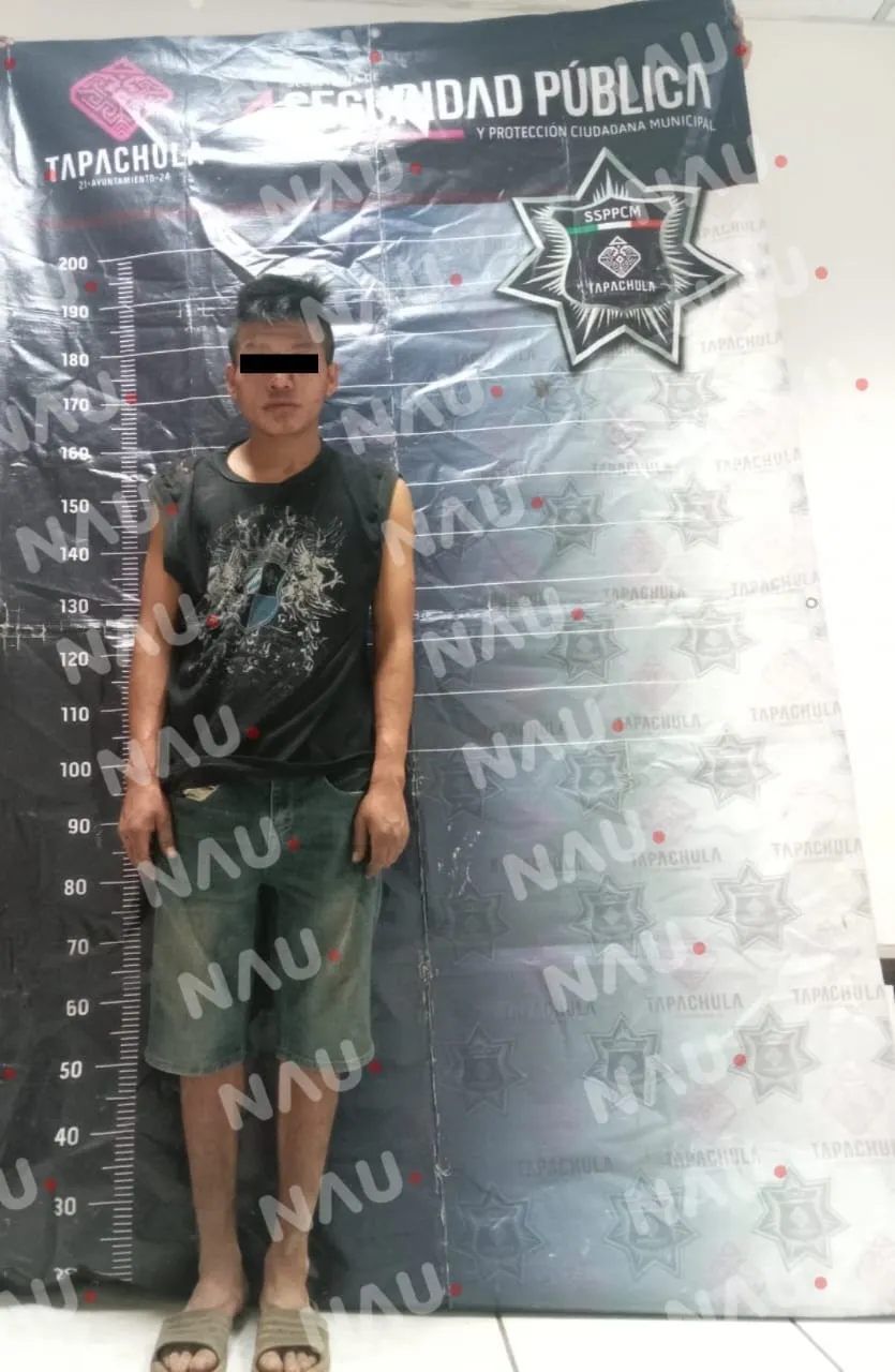 Sujeto se salva de ser linchado por robar un cilindro