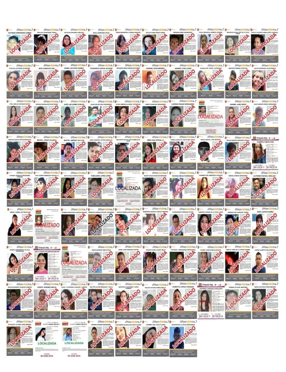 Localiza FGE a 87 personas durante el mes de Junio.