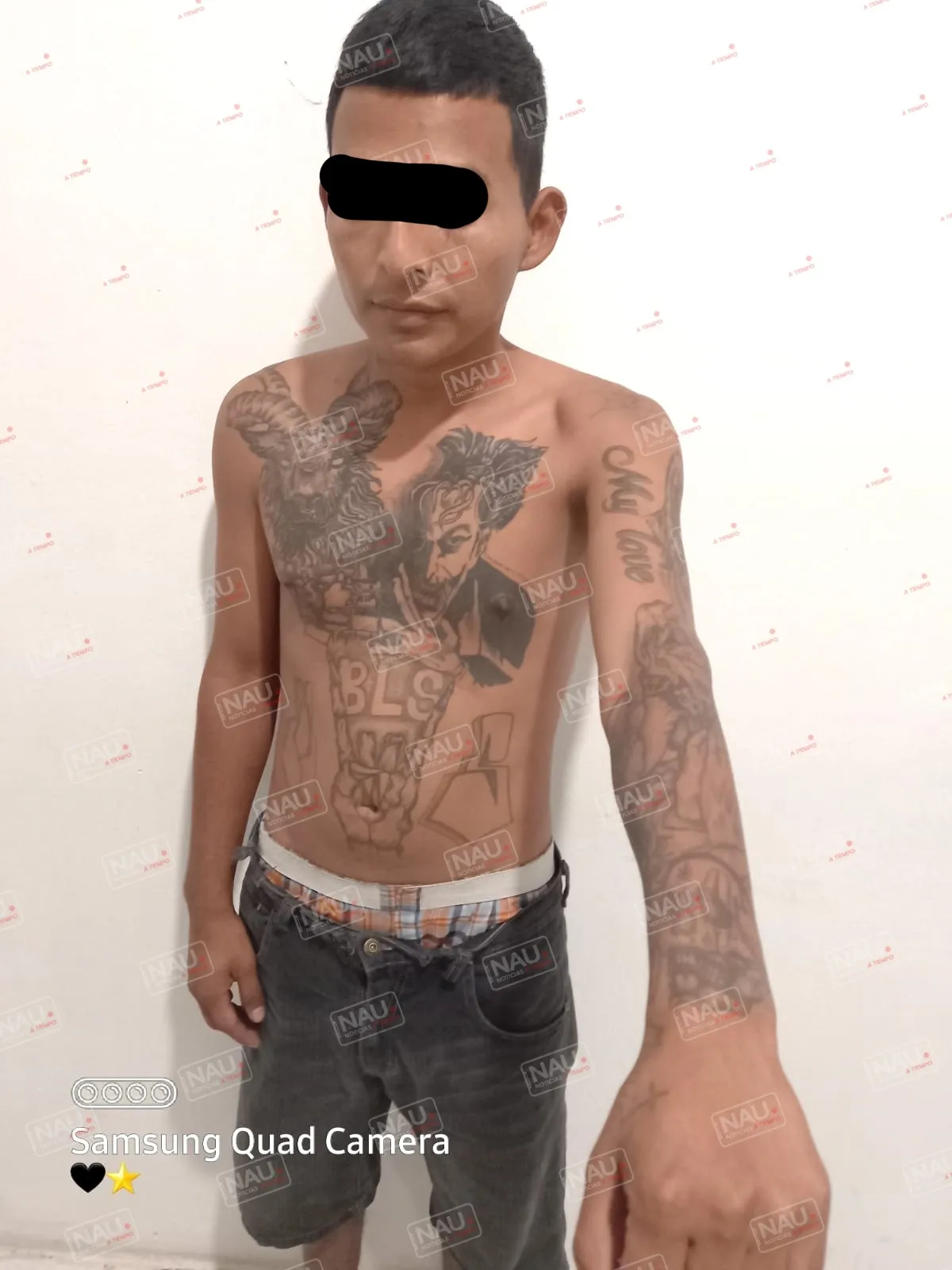 Jefe de la banda Mara 13 fue detenido en el centro de Tapachula