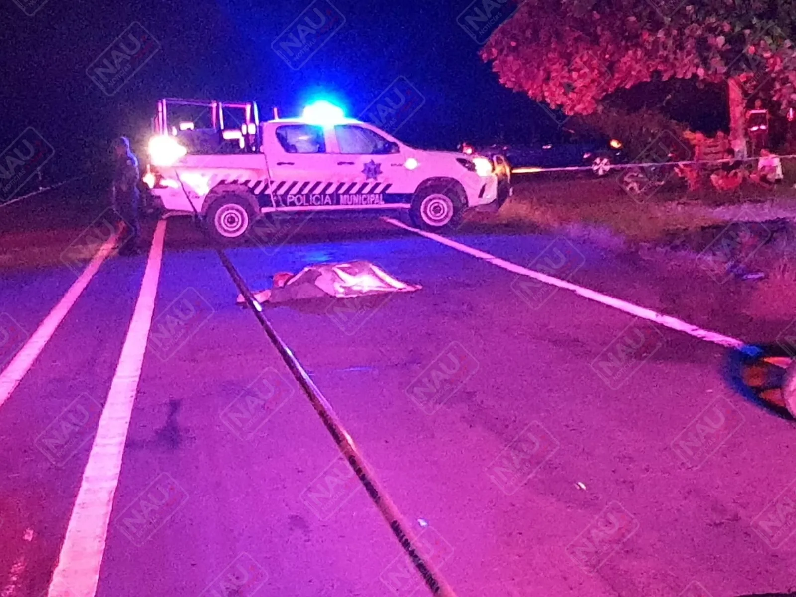 Muere motociclista sobre la carretera Puerto Madero – Tapachula