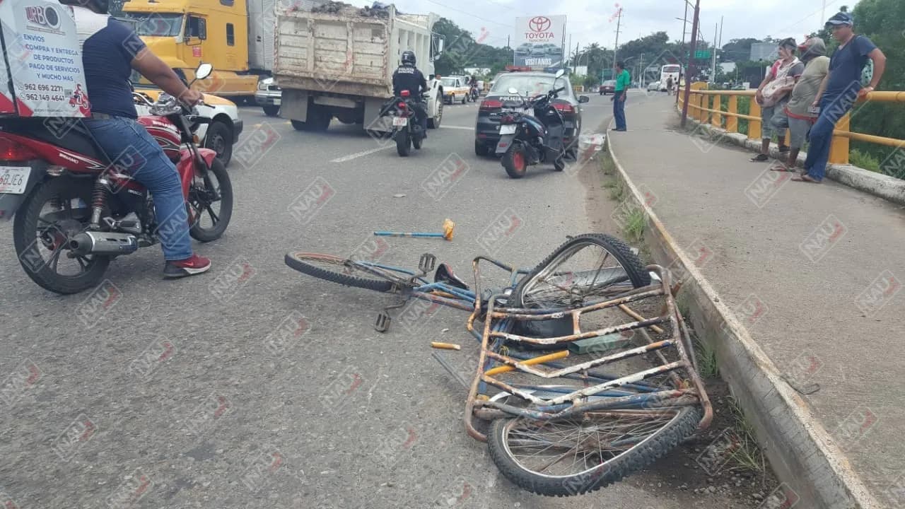 Muere recolector de basura atropellado por un tráiler