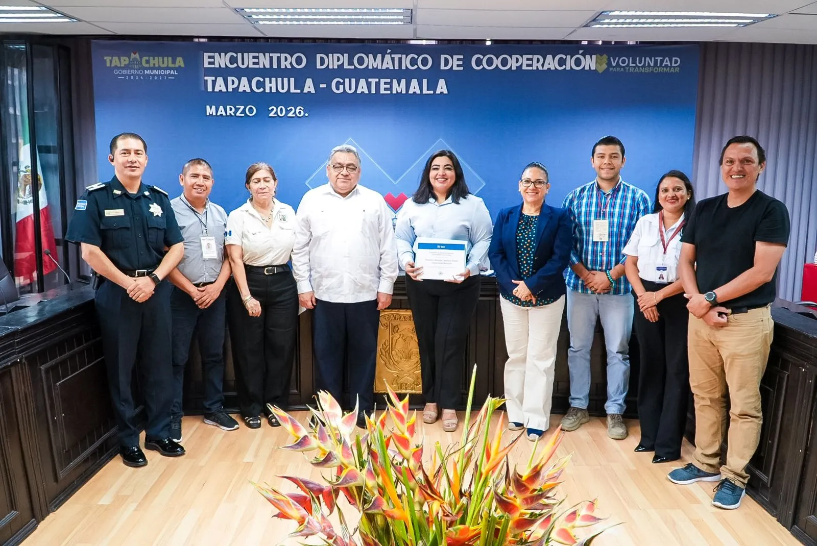 Encuentro Diplomático de Cooperación Tapachula–Guatemala fortalece atención a la movilidad humana