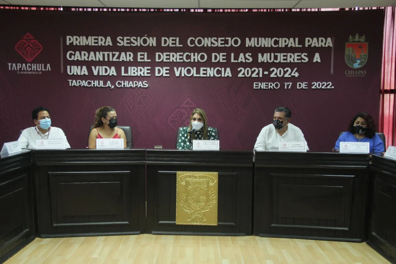 RATIFICAN COMPROMISO DE PROTECCIÓN A MUJERES Y NIÑAS EN TAPACHULA