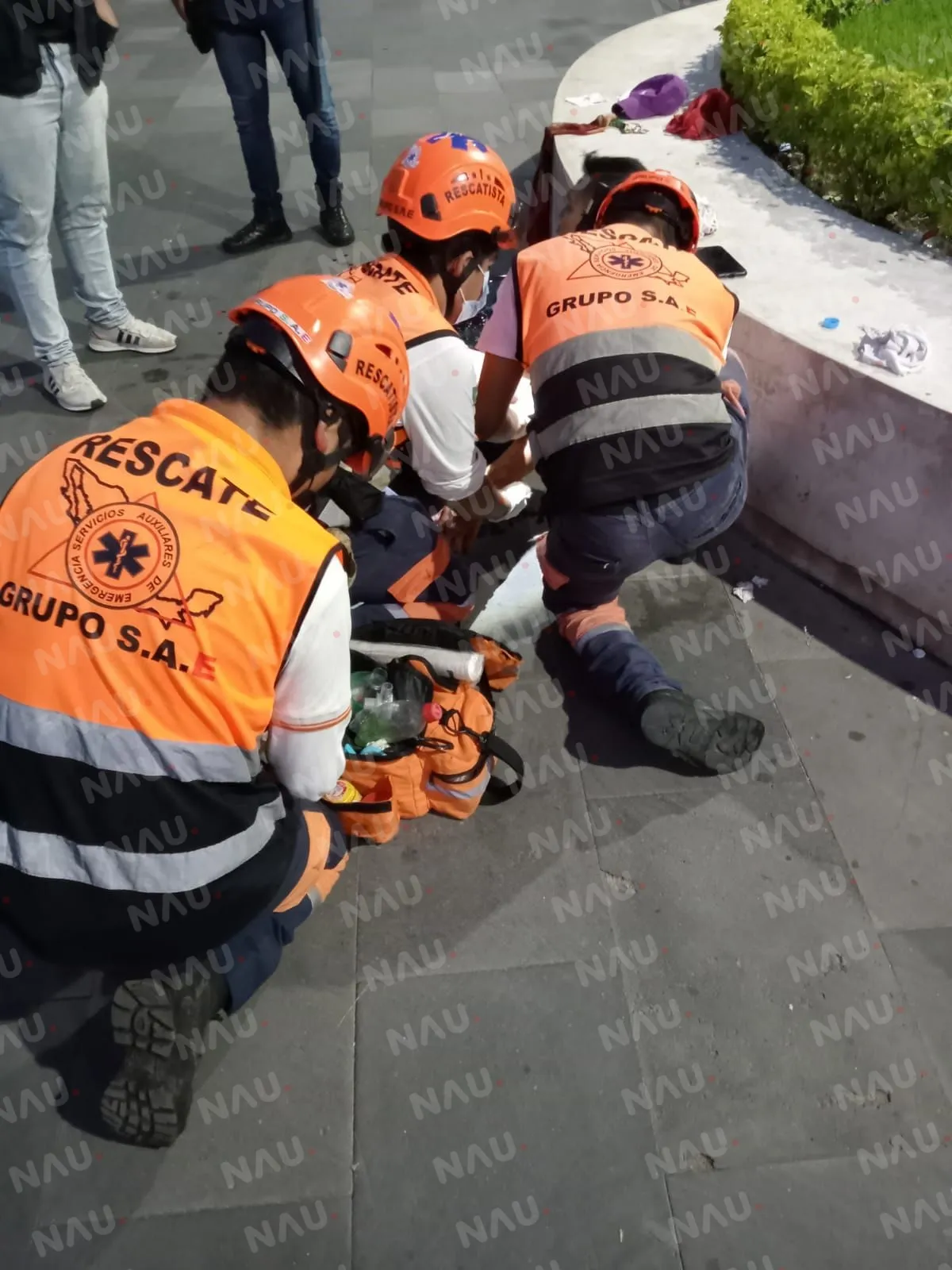 Masculino de 40 años resulta gravemente herido tras agresión con arma blanca en Tapachula