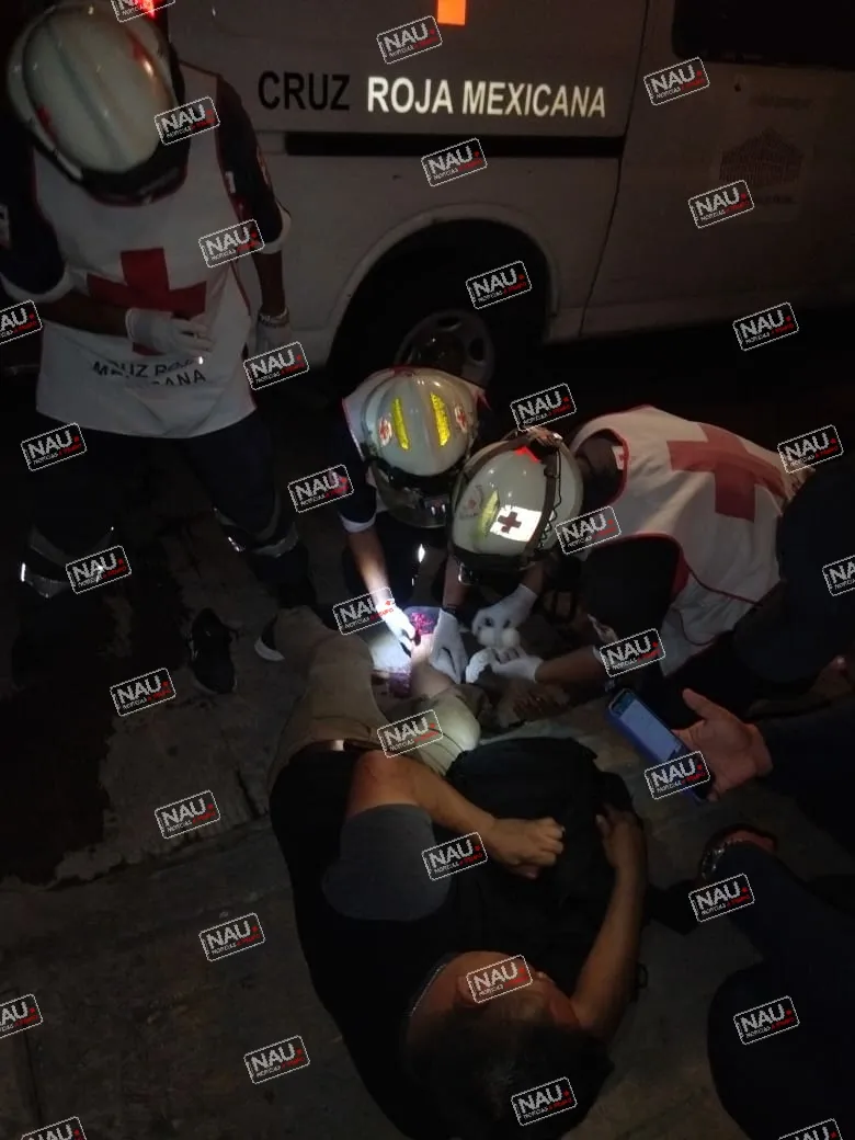 Un individuo fue baleado en una pierna la noche del domingo.