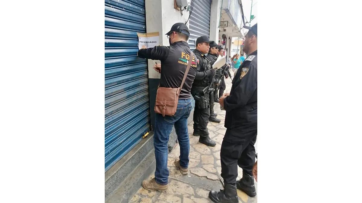 Encabeza FGE operativo preventivos en establecimientos de Tapachula