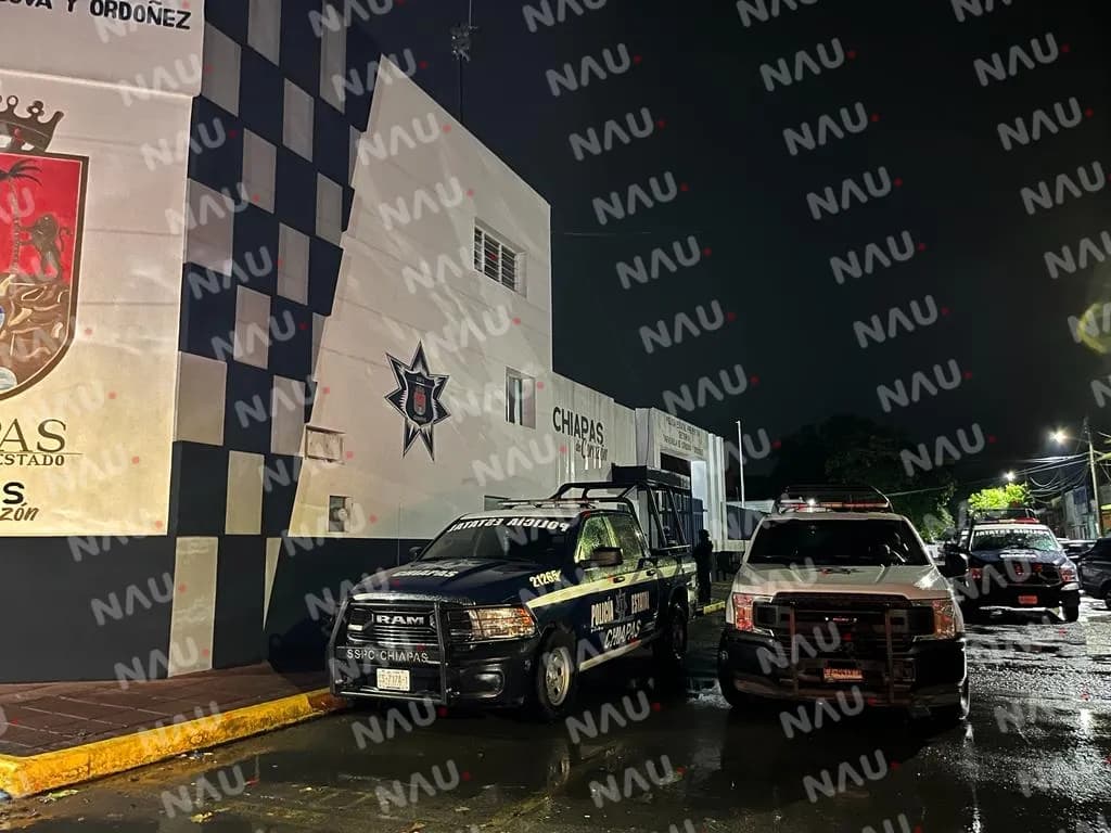 Explota granada en el interior de la base de lo sector V de SSPYPC
